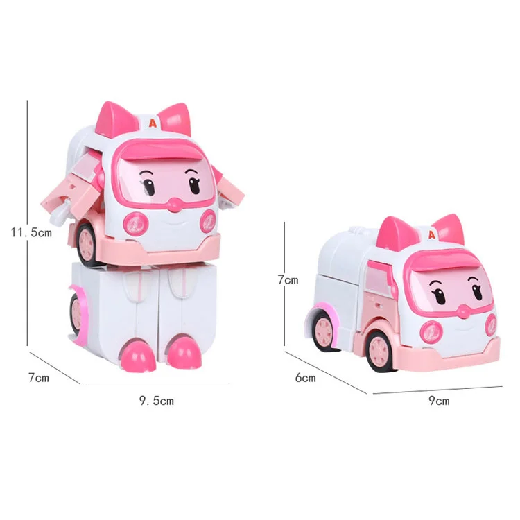 Silverlit Robocar Korea Robot Kids Toys Transformation Anime Action Figure Super Wings Poli Toys For Children Playmobil Juguetes