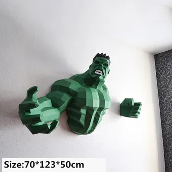 

Bruce Banner 3D Paper Model Peter Parker Papercraft Action Figures Puzzles Kids Toys Gift Anime decoration home decoration DIY