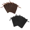 5Pcs RPG Dice Bag Velvet Drawstring Bags Tarots Card Jewelry Bag 10*12cm High-grade Flannel Bag Gift Bag ► Photo 1/6
