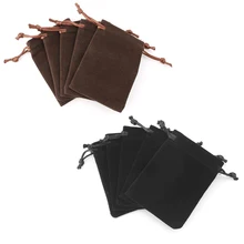5 pçs saco de dados rpg veludo cordão sacos tarots cartão saco de jóias 10*12cm de alta qualidade saco de flanela saco de presente