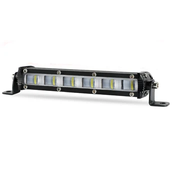 

Flood LED Work Light Single Row Driving ATV 1500LM Waterproof 6000K White