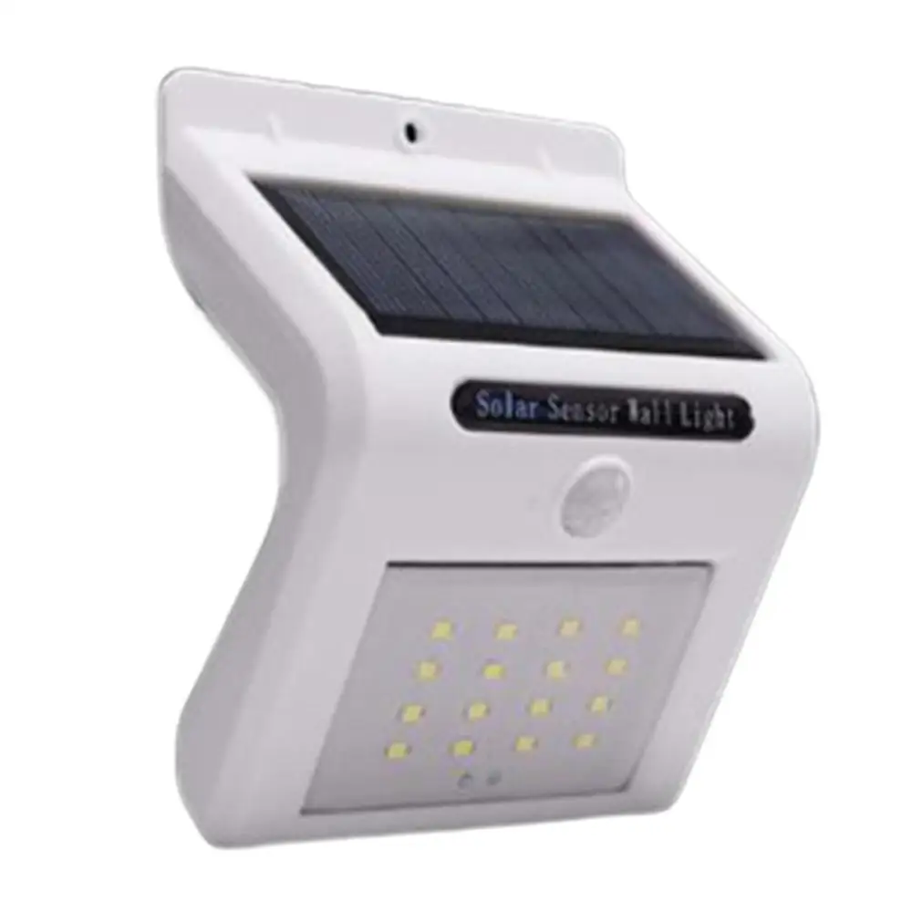 

Solar Charging Wall Lamp 16Led Human Body Induction Wall Lamp Outdoor Waterproof Garden Lamp Flashlight