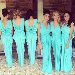 turquoise bridesmaid dress