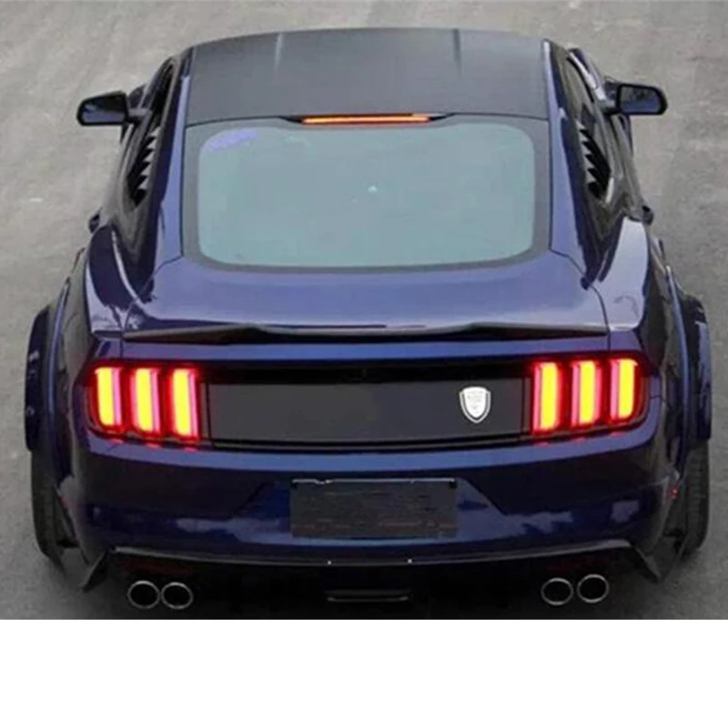 Для Mustang спойлер GT- Высокое качество углеродного волокна/материал frp накладка на багажник автомобиля Ford mustang хвост крыло аксессуары