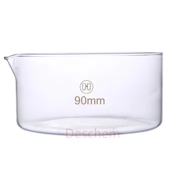 

90mm*45mm,Glass Crystallizing Dish,Laboratory Chemistry Glassware,OD 9CM