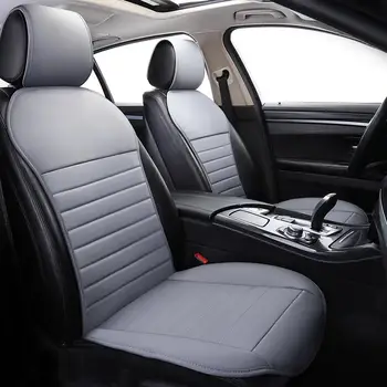 

Car Front Seat Cover Universal Breathable Nonslip PU Seat Cover High Quality Soft Protector Cars Trucks Interior Pad Automotive