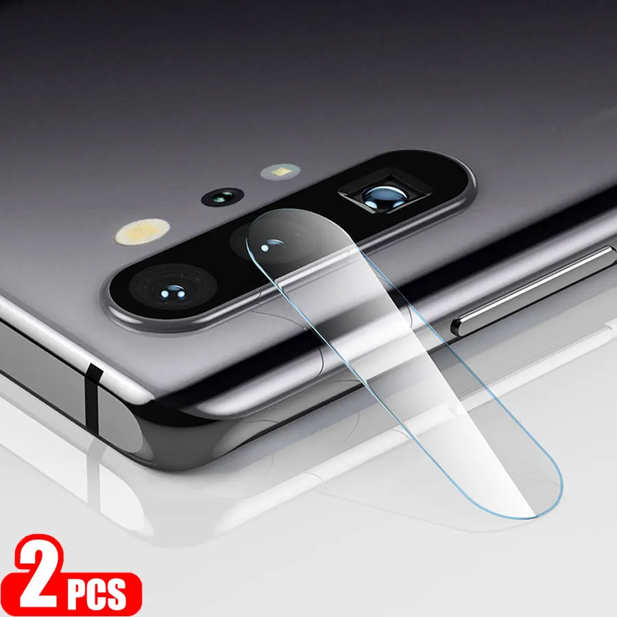 

2Pcs Tempered Glass For Samsung Note 10 Pro S10 Pro Camera Protector Glass For Samsung Note 10 S10e Camera Len Flim