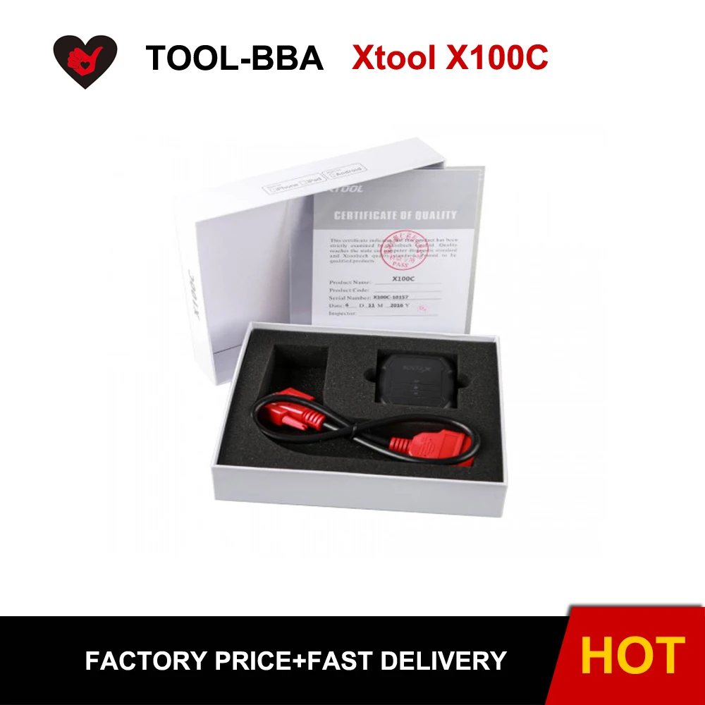 Xtool X100 X-100 C для iOS и Android авто ключ программист Ford Mazda peugeot Citroen |