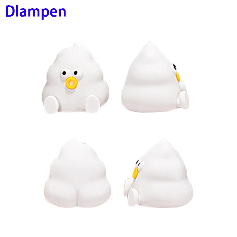 

new Happy Funny Cartoon Poop night light for children 1.5W USB kids LED Night Lamp Silicone Decorative Lampe