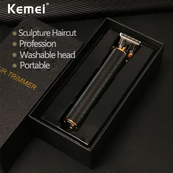 

Close-cutting Digital Hair Trimmer Rechargeable Electric Hair Clipper barbershop Cordless blade baldheaded outliner men