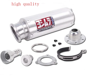 

Length 300mm Universal Modified Motorcycle Exhaust PipeYoshimura M4 Exhaust Muffler WRS For High Quality CB400