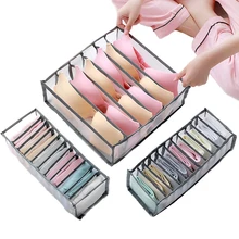 Aliexpress - Underwear Drawer Organizer Foldable Storage Divider Boxes 6/7/11 Grids Dormitory Closet Organizer for Socks Bras Ties Organizing