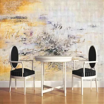 

Milofi custom 3D modern abstract hand painted oil painting background wallpaper mural