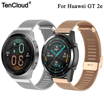 

Tencloud Metal Wristband For HUAWEI Watch GT 2e Strap Stainless Steel Bracelet For Watch GT/GT2 46mm Replacement Band 22mm Belt