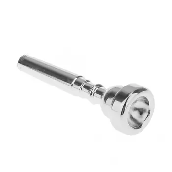 

3C Trumpet Mouthpiece Metal for Yamaha Bach Conn King Trumpet Silver Plated