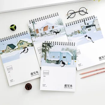 

A4 sketch book art drawing book / sketch book children's graffiti picture book paper drawing hand-painted book/painting supplies