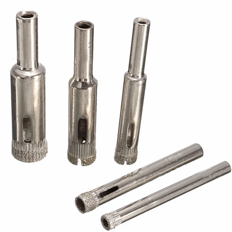 

5 Pcs 5-12mm Diamond Hole Saw Marble Drill Bit Tile Ceramic,Glass,Porcelain Sale