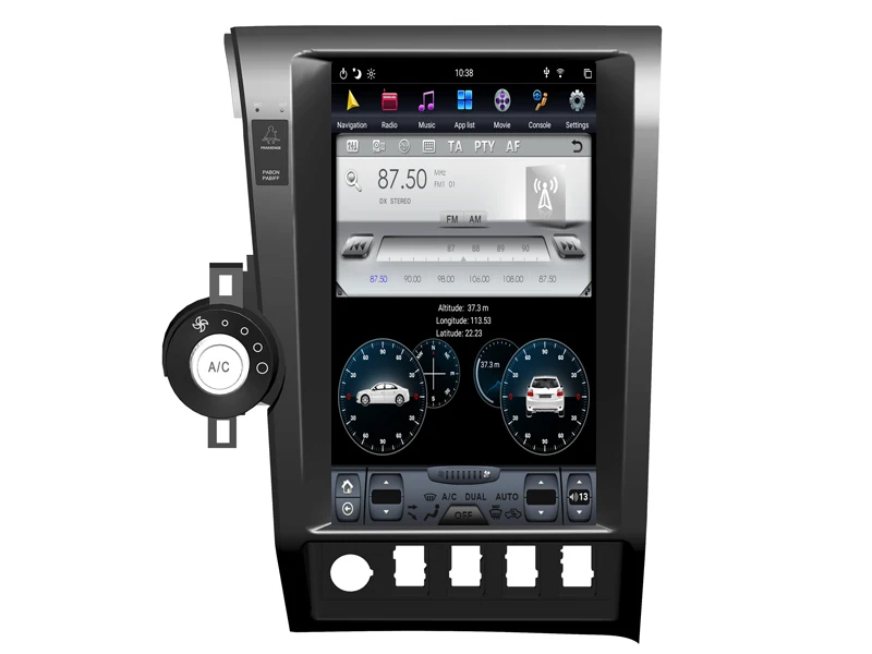 AVGOTOP Android 8,1 Tesla автомобильный dvd-плеер с Gps для TOYOTA TUNDRA 2007-2011 6 ядер+ 4G+ 32G ips экран