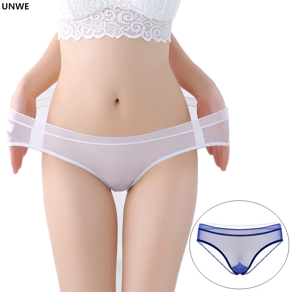 Ropa interior transparente para bragas sin costuras, de tiro bajo, ultrafinas, de alta elasticidad|Bragas para mujer| - AliExpress