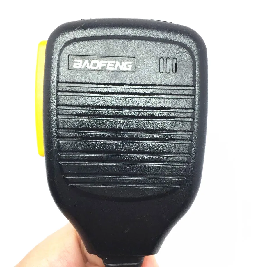 Walkie talkie Yellow Hand Mimi KMC-21 для baofeng BF888S UV82 UV5R для kenwood TK3107 TK3207 радио
