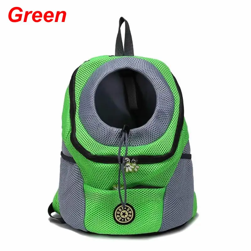 Green Маленькая переноска для собак, кошек, щенков, дорожная сумка-тоут, сумка на плечо, сумка на ремне K4UA - Цвет: Green
