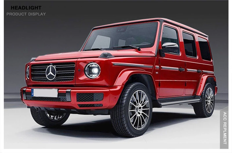 Для G350/G500/G55/G63 головные лампы Автомобильный Стайлинг для g-класса W463 головной светильник s 2007- весь светодиодный головной светильник светодиодный объектив проектор светодиодный DRL
