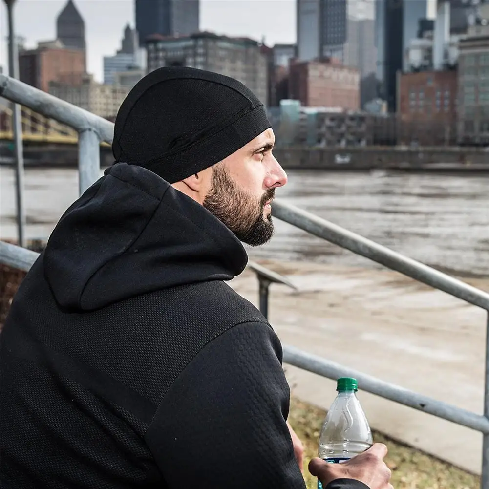 Впитывающая пот шапка в виде черепа Под жесткую шапку Подушка Защита от солнца и