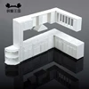1:25 Miniature for Dollhouse Accessories Kitchen Cupboard Cabinet Plastic Model Toy Furniture Doll House Interior Decoration 3