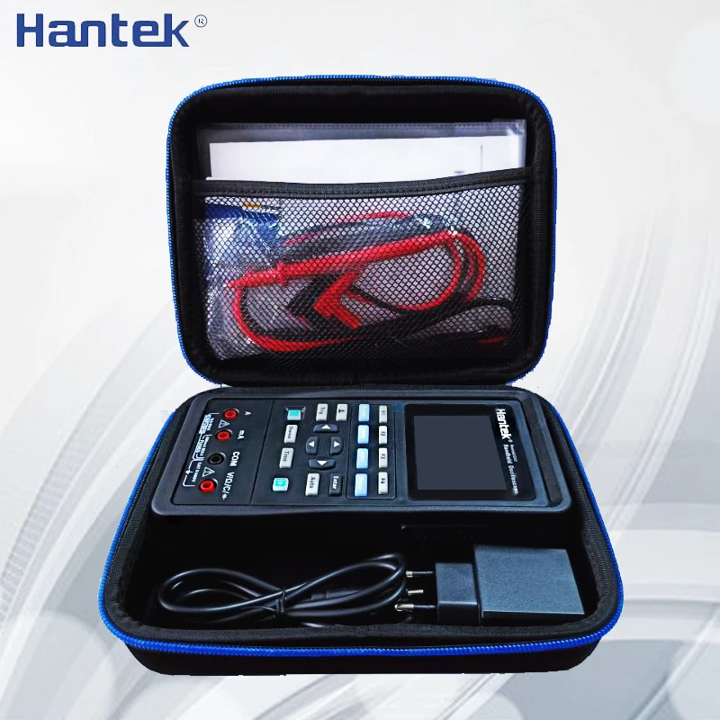 Hantek 3в1 цифровой Ручной осциллограф+ генератор сигналов+ мультиметр портативный USB 2 канала 40 МГц 70 МГц измерительный прибор