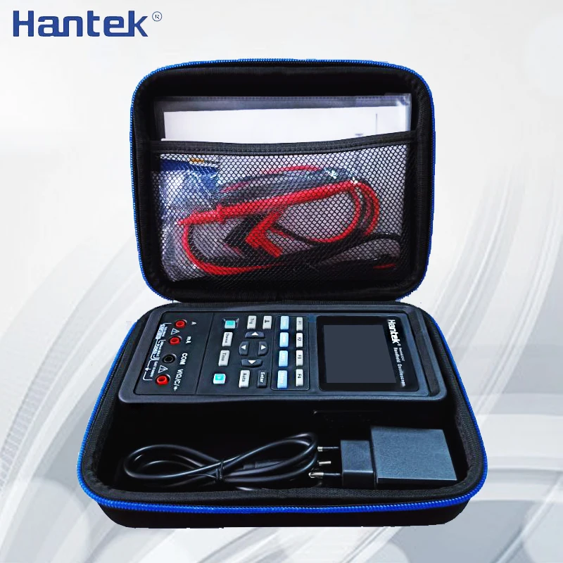 Цифровой Ручной осциллограф Hantek 3 в 1 + генератор сигналов мультиметр портативный