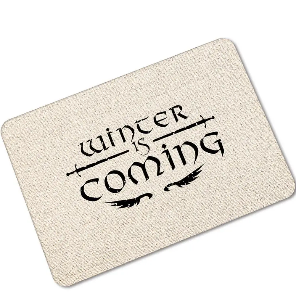 Противоскользящие резиновые коврики с принтом пальмового волокна для гостиной