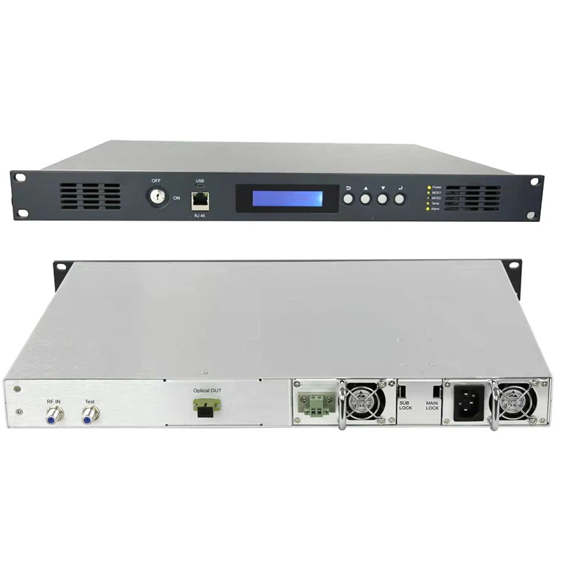 1550nm 7dbm Catv Optical Transmitter Electric Light Conversion Band Agc