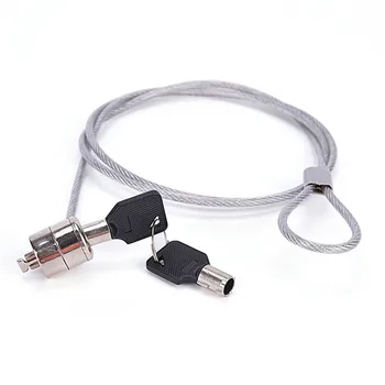 

Hot sale Anti-Theft Office Notebook Laptop PC Computer Desk Key Security Lock Chain Cable Drop Shipping