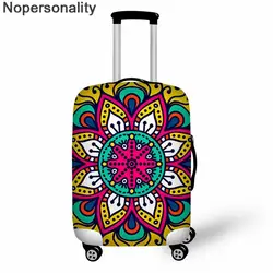 Nopersonality винтажный Мандала эластичный плотный чемодан для путешествий Чехол для 18 "-32" дюймов чемодан тележка чехол