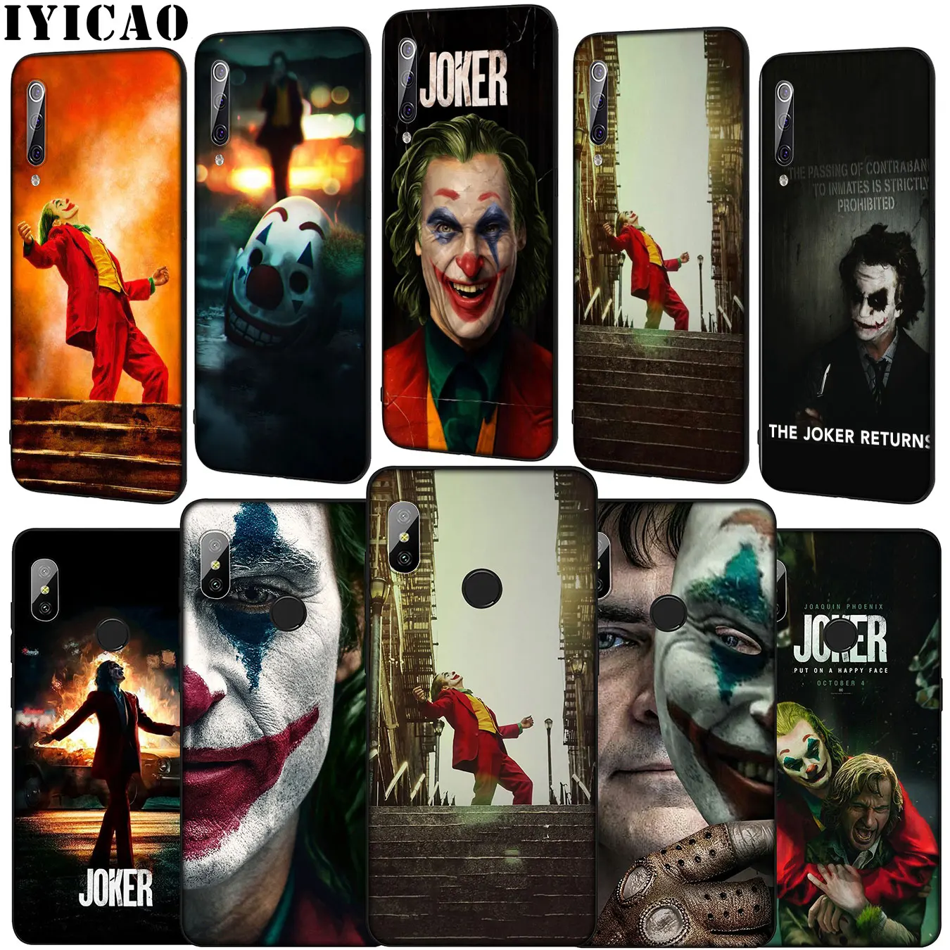 Мягкий чехол для телефона Joaquin Phoenix movie joker Xiaomi Mi 10 9 9T A3 Pro CC9 CC9E 8 SE A2 Lite A1 6 pocophone f1 Mi9 |