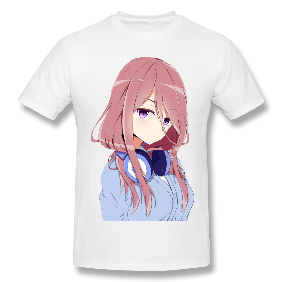 Miku Nakano, Quintessential Quintuplets, Anime Waifu, 5-toubun no Hanayome,  Nino Essential T-Shirt for Sale by boutique shop