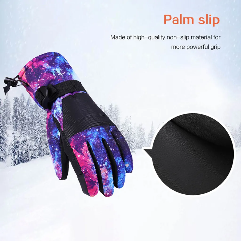 Mens Winter Warm Gloves With Anti-Slip Elastic Cuff Thermal Soft Waterproof Gloves Driving Gloves Sports Glove#g4