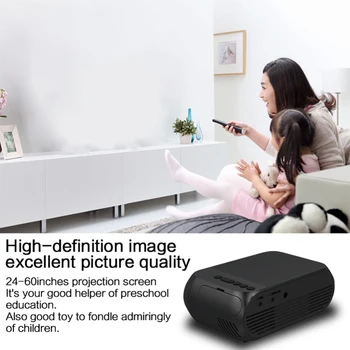 

YG320 Mini Projector portable upgrade Led Projector Audio Projector HDMI USB Mini Projector home theater media player