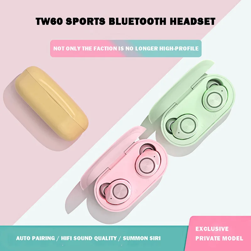 LIGE TWS Bluetooth Headphones  Binaural Earbuds