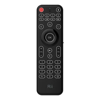 

HOT-Rii MX9 Multifunction Portable 2.4GHz Wireless Keyboard with Mic and Infrared Remote Control for Android TV Box/Mini PC