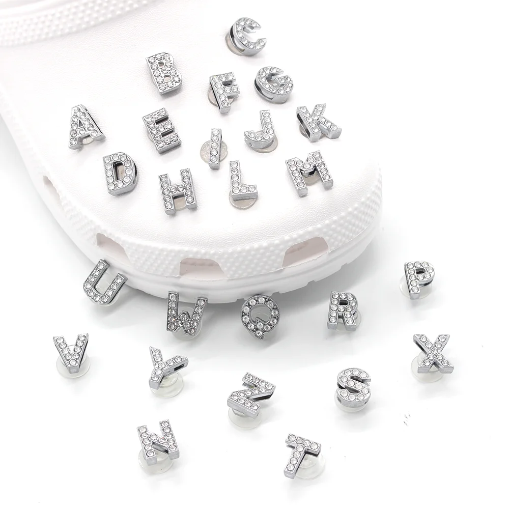 Charms Crocs Letters | Metal Shoe Accessories | Metal Jewelry Croc | Shoe  Charms Letter - Shoe Decorations - Aliexpress