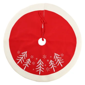 

Christmas Tree Skirt Xmas Tree Apron Holiday Home Party Decorations 90cm vc