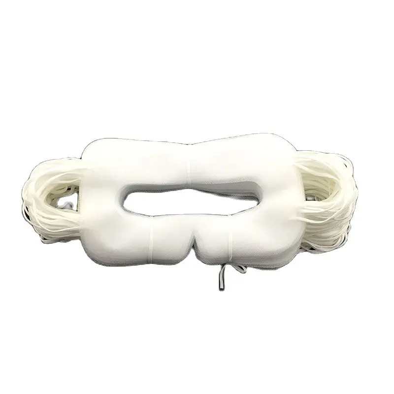 100 PCS Disposable Sanitary Hygiene Facial Mask Eye Mask-Soft Thick Breathable Non-Woven Fabrics for Google Cardboard 012 | Электроника