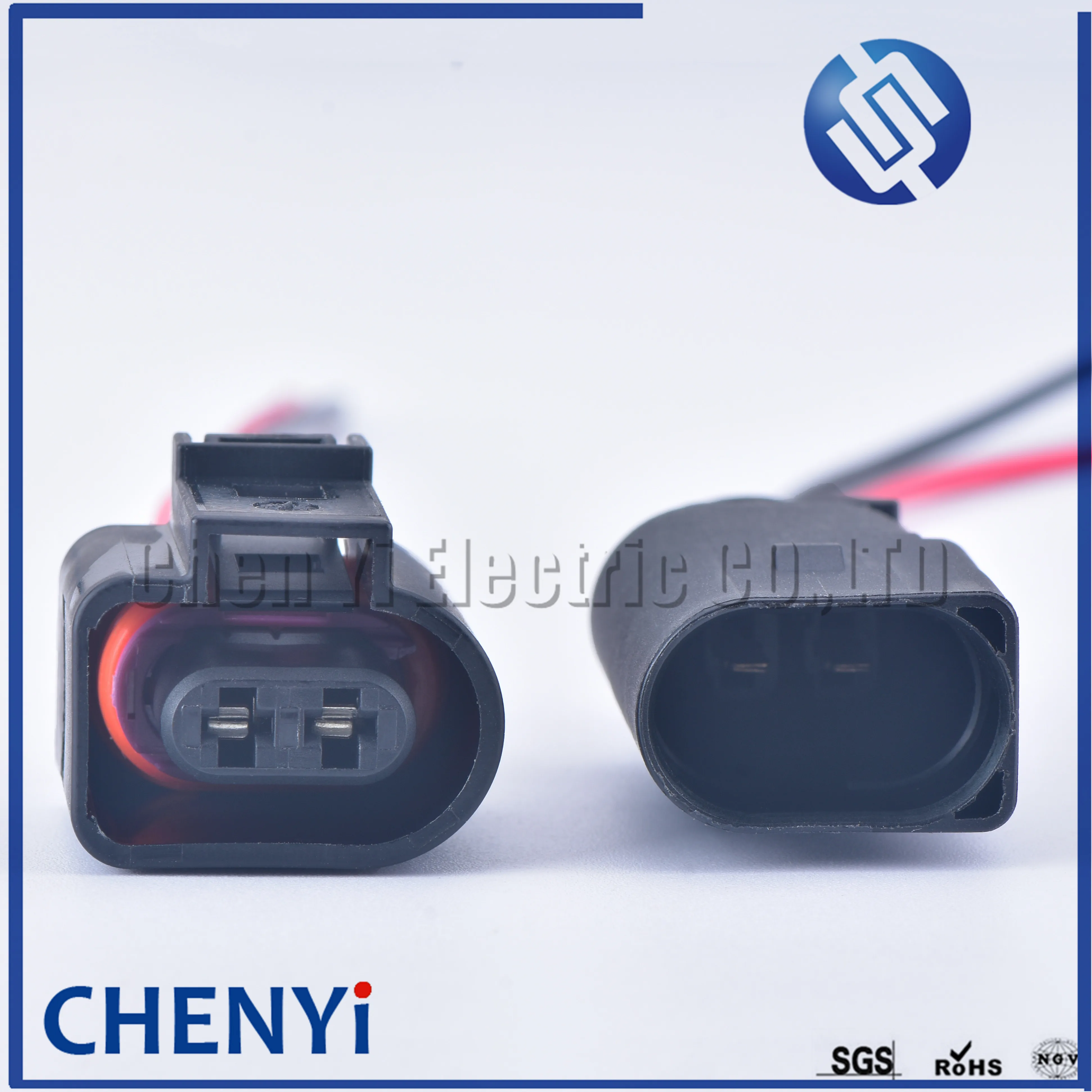 2-poliger, wasserdichter 3,5-mm-Kabelbaumstecker 1 j0973722 1782-1 