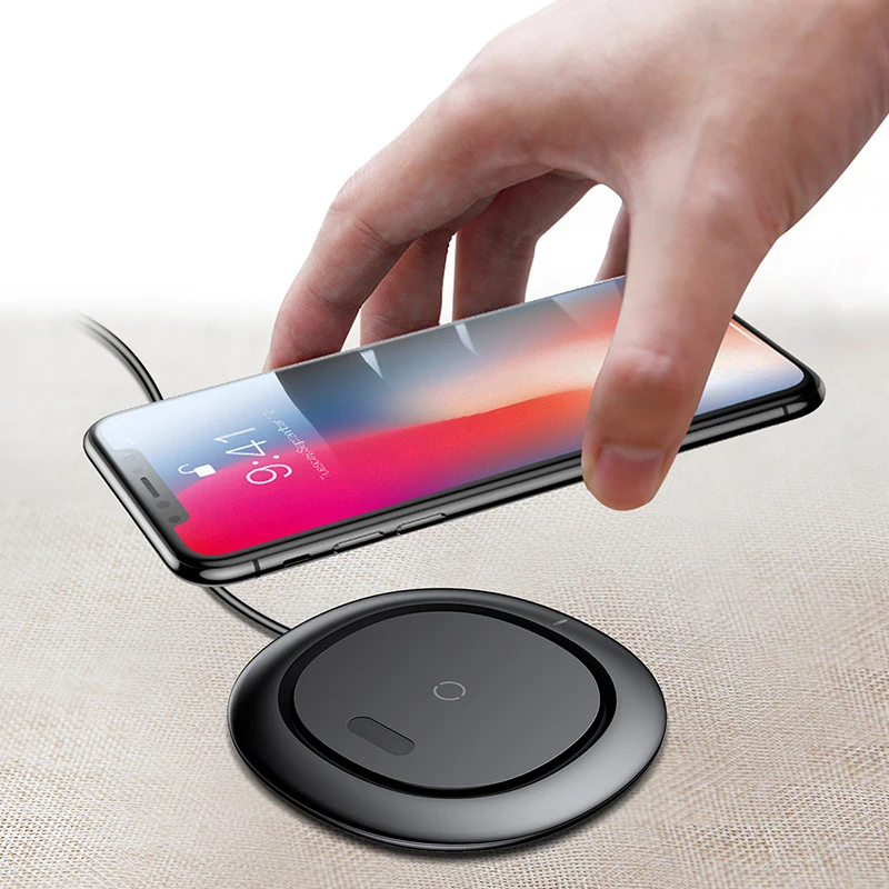 Xia ForiPhone 8 8 Plus X Android QI Беспроводное быстрое зарядное устройство с несколькими защитными устройствами