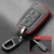Новый Кожаный Флип Чехол для Ключей Автомобиля для VW Volkswagen Polo Golf Passat Beetle Caddy T5 Up Eos Tiguan Seat For Skoda Remote Fob Cover
