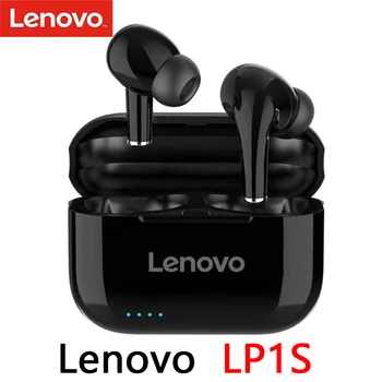 

Original Lenovo LP1S TWS Wireless Earphone Bluetooth Upgraded Version 5.0 Dual Stereo Touch Control 300mAH for iOS/Android