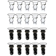 20/набор, белый и черный пояс для подвязок, ремни, чулки до бедра, подтяжки, ручки, зажим для ремня, подвязка для ног, крючки, концы