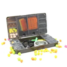 

Carp Fishing Tackle Box Terminal Tackle System Swivels Accessory Storage System Bait Lure Hook Double Sided High Strength Case