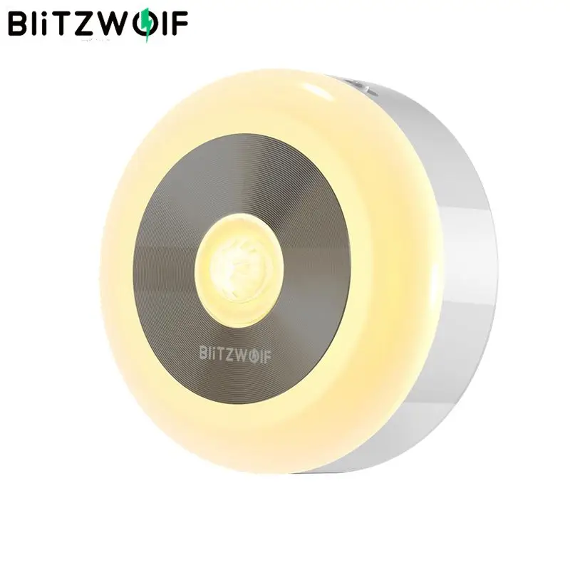 BlitzWolf BW-LT15 умный контроль оригинальная Ночная подсветка движения Инфракрасный датчик ПИР 0,8 Вт 3000 К 120 градусов угол освещения умный светодиодный свет